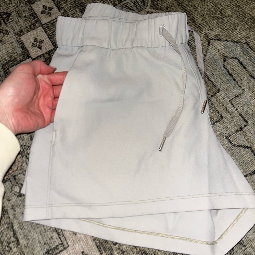 Lululemon On the Fly Short Tan